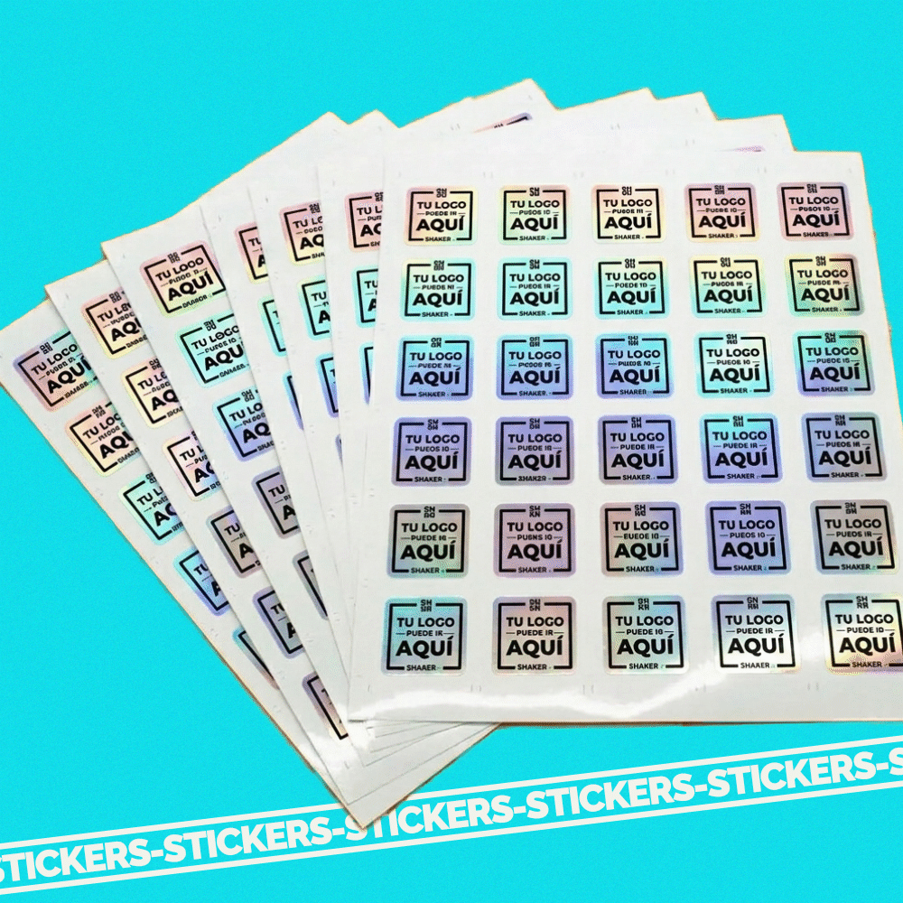 StickerHolo Hasta 60un