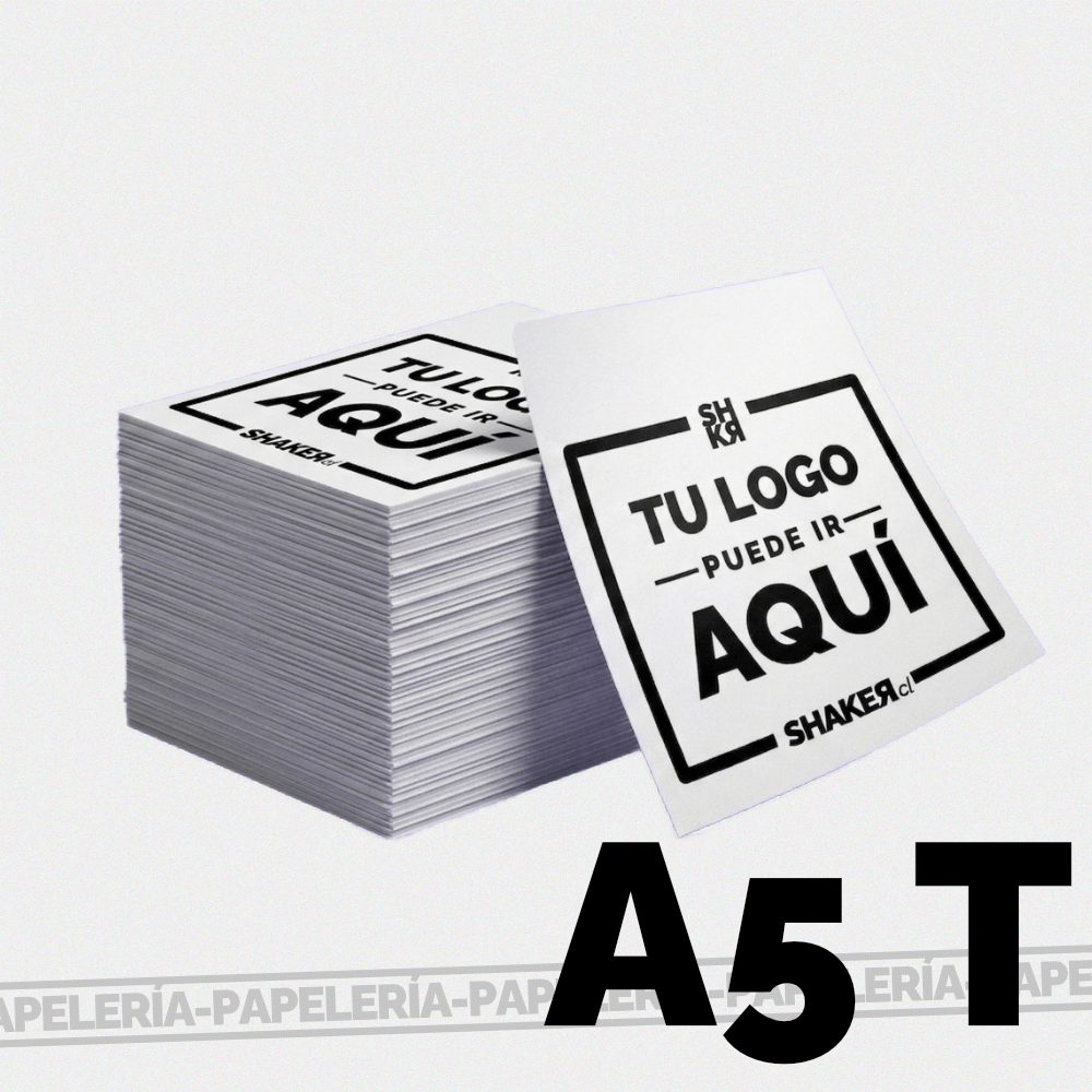 100 Flyers A5 Tiro