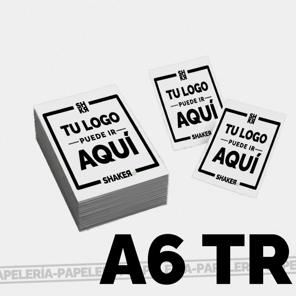 100 Flyer A6 Tiro/Retiro