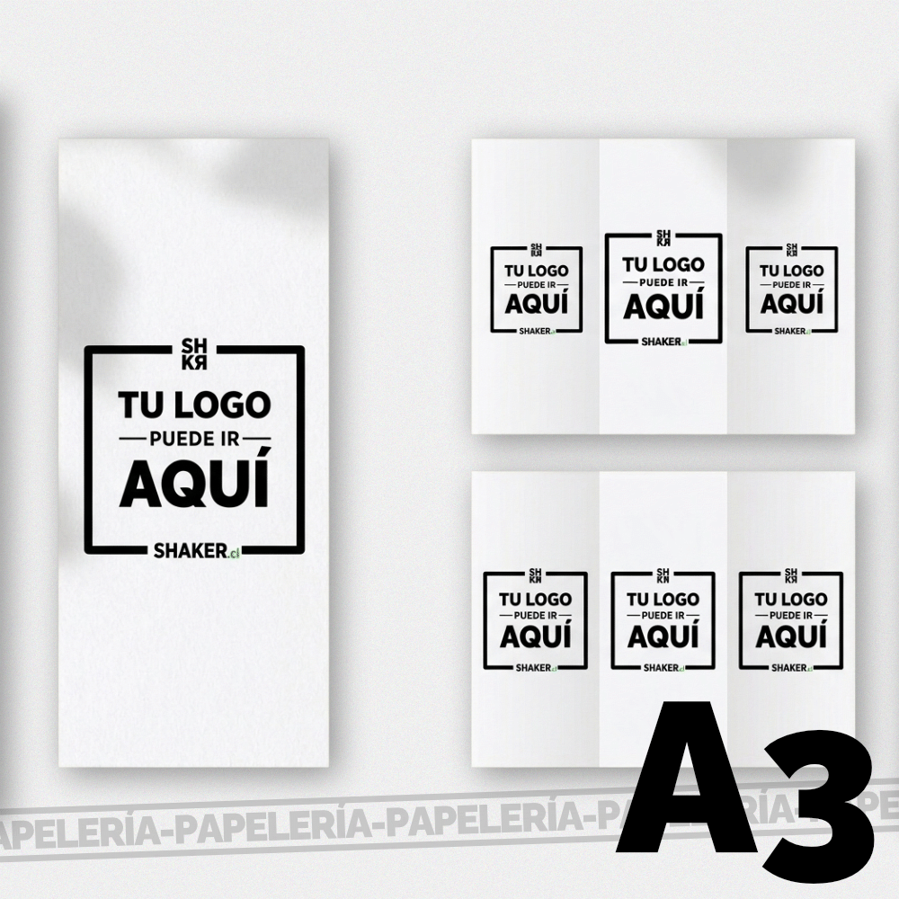 Triptico A3